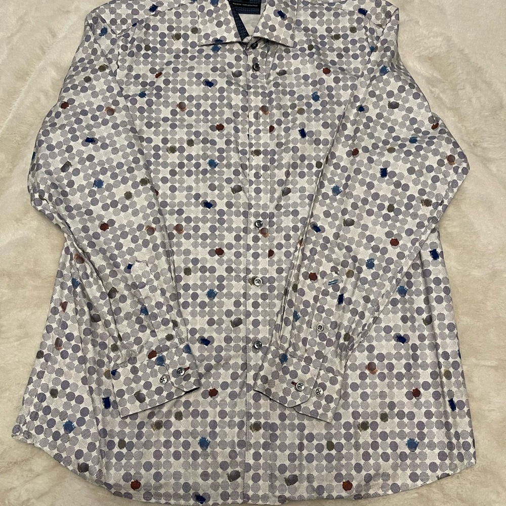 Daniel Hechter Patterned Non-Iron Shirt
